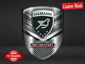 Hamann Domed sticker Racing Edition Premium Car Labels